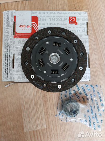 Диск сцепления и выжимной