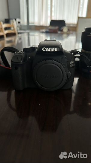 Фотоаппарат canon EOS 550D комплект с объективами