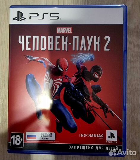 Человек паук 2 ps5 диск