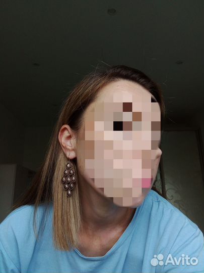Серьги гроздья