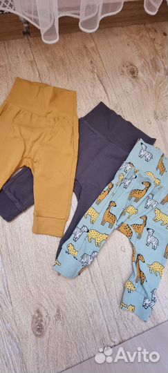 Боди и штанишки hm новые 62