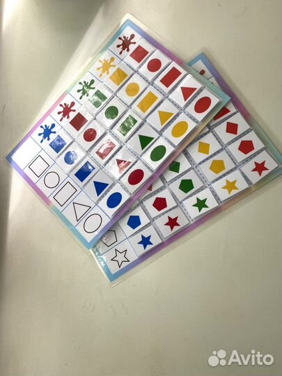Обучающая игра на липучках 