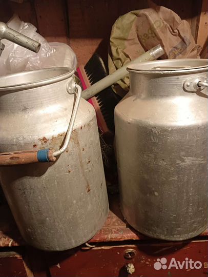 Фляги бидоны алюминиевые бу 10л