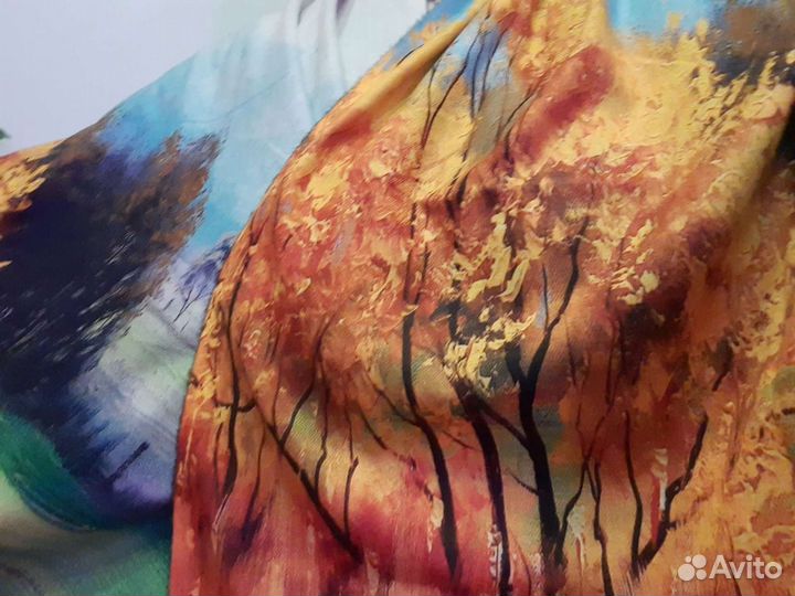 Кашемировый палантин