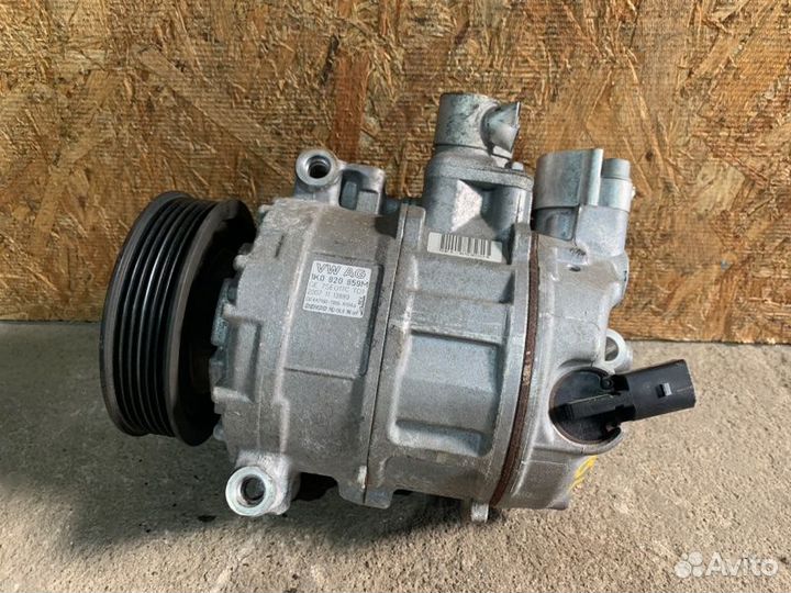 Компрессор кондиционера Volkswagen Passat B6 1.8