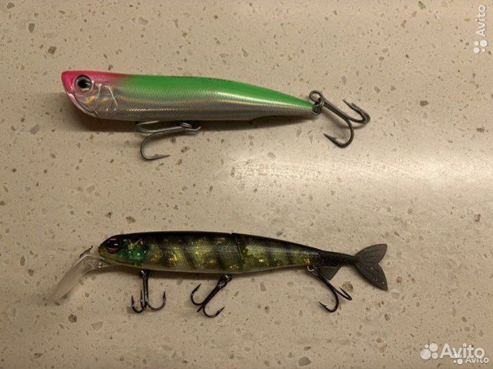 Воблеры, силикон, блесны