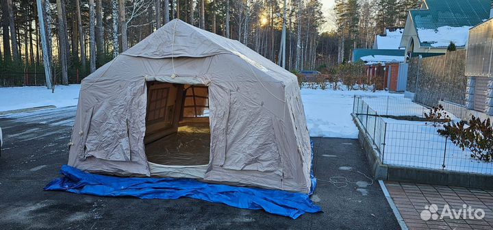 Палатка надувная глэмпинг Air 13.2 кв.м