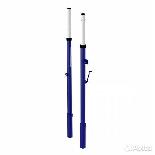 Волейбольные стойки телескопические со стаканами