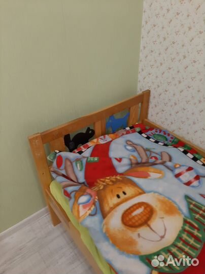 Кровать детская Икеа криттер с матрасом б/у