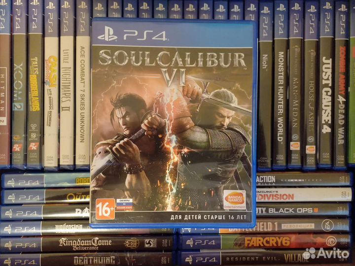 Mortal Kombat X и Soul Calibur VI PS4/PS5