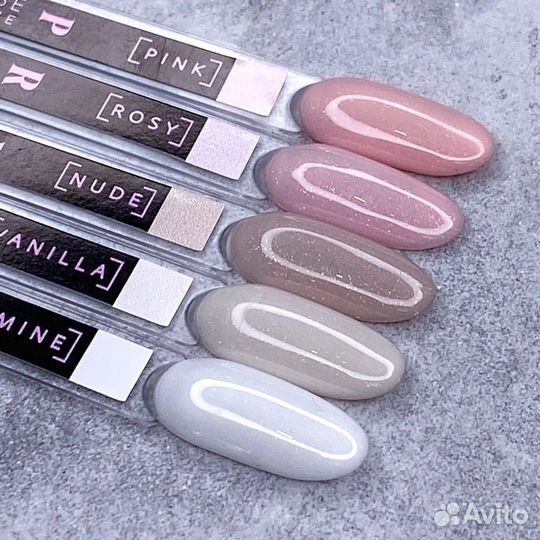 Камуфлирующие базы с шиммером (цена за 5 штук)