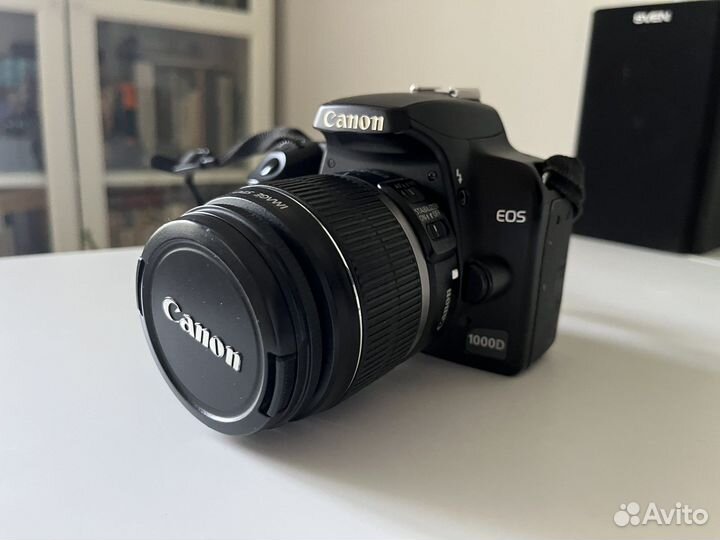 Зеркальный фотоаппарат canon 1000d