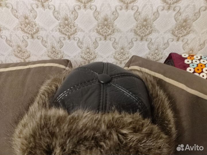 Мужская зимняя шапка ушанка