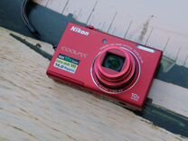 Красный Nikon S6200 (+фотографии)
