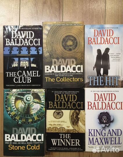 David Baldacci, American bestsellers. Книги на анг