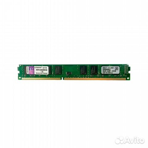 Модуль памяти DDR3 4gb 1333MHz Kingston KVR1333D3N