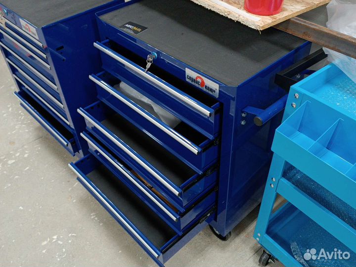 Тележка инструментальная 5 полок Сервис ключ