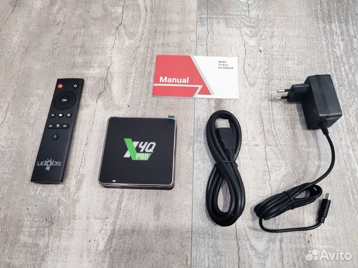 Ugoos x4q pro 4/32, настройка под ключ