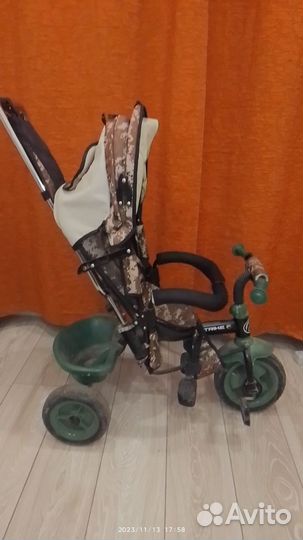 Детский трехколесный велосипед