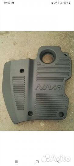 Крышка двигателя нива шевроле