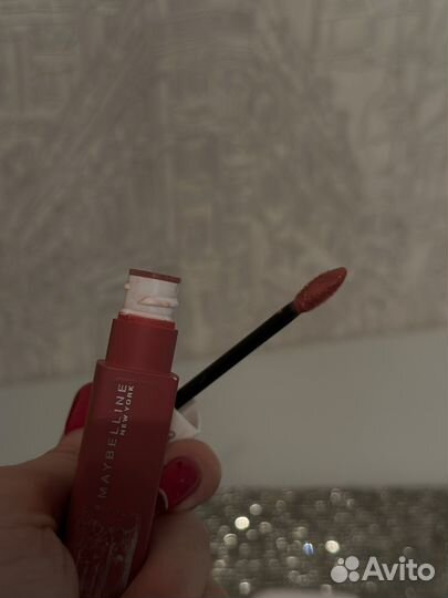 Стойкая матовая помада Maybelline super stay 175