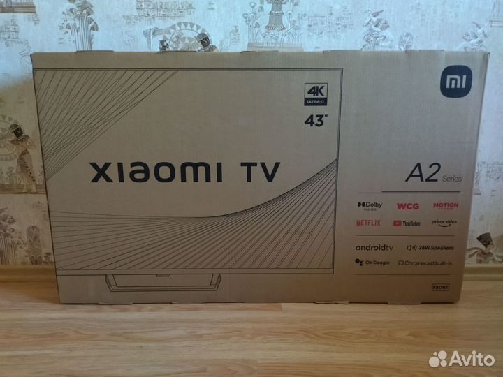 Новый телевизор Xiaomi SMART TV A2 43