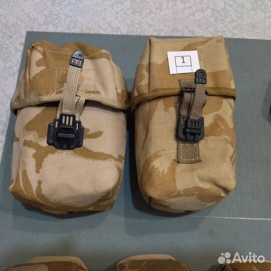 Утилитарные подсумки армии Великобритании в расцв