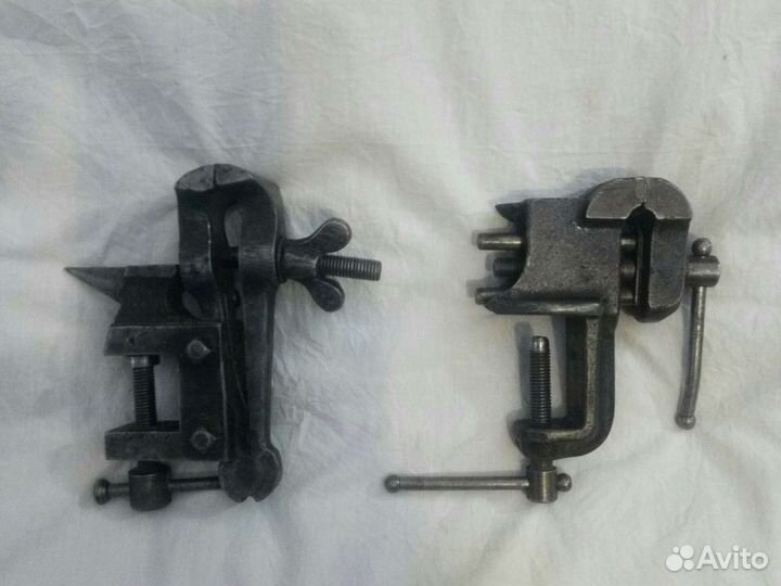 Мини тиски СССР двух видов