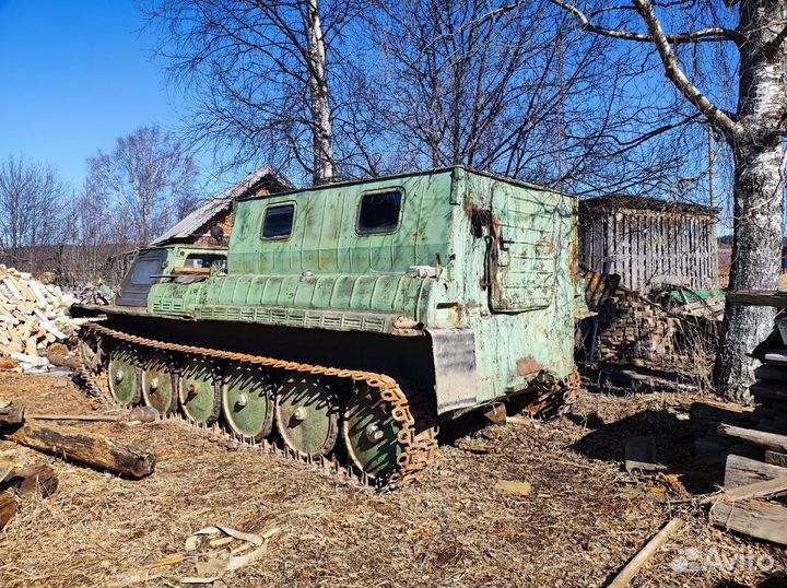 Гусеничный транспортер-тягач, газ-34036, Дизель