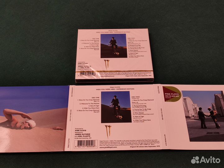 2cd Digipack Pink Floyd - Wish You Were Here
