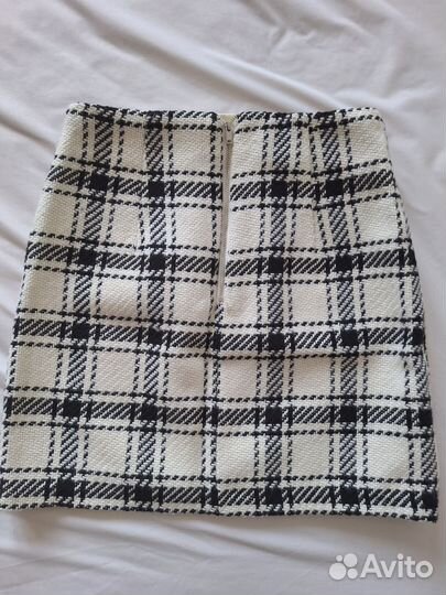 Юбка твидовая