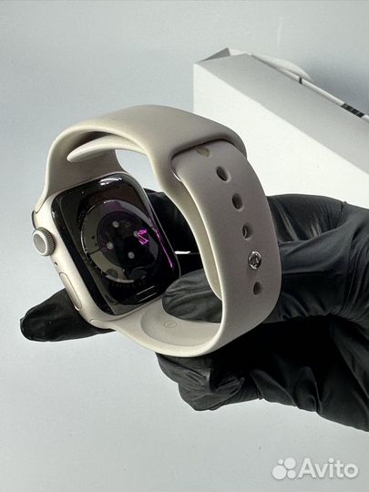 Apple Watch 7s 41mm Starlight акб 86