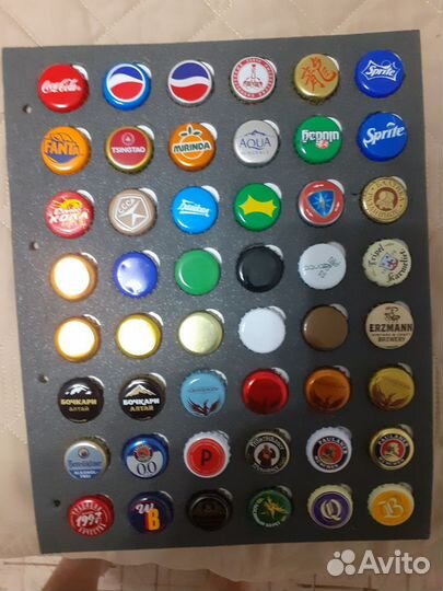 Коллекция пивных крышек