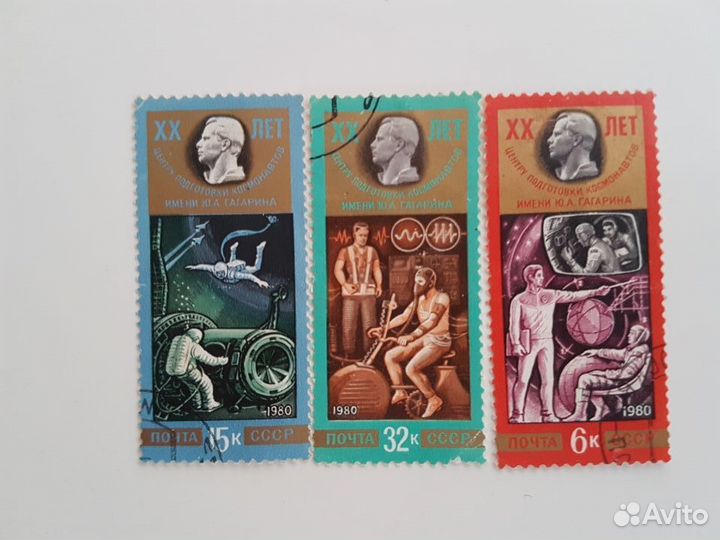 Марки авиация и космос