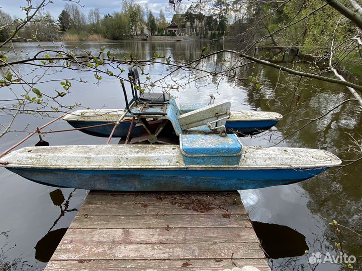 Катамаран - на металлолом или в ремонт