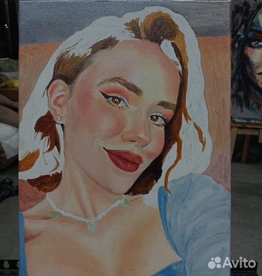 Портрет маслом на заказ