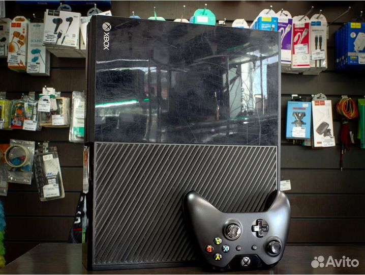 Игровая приставка Microsoft Xbox One 500 гб HDD, б