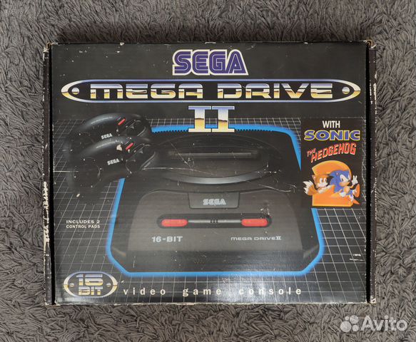 Sega Mega Drive 2 Model MK-1631-50 Сега Оригинал