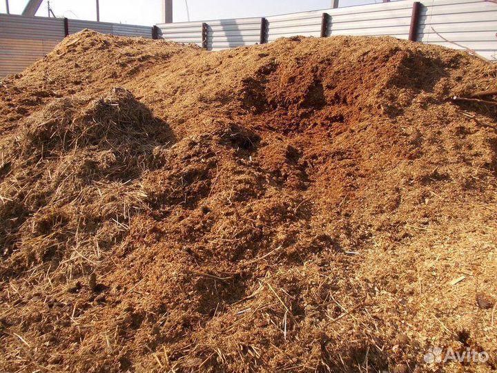 Конский навоз с опилками самовывоз, доставка