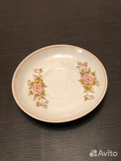 Блюдца:,Красн.фарфорист, Дулево, Довбыш, Вербилки