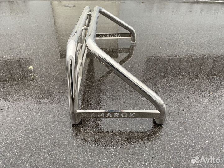 Дуга защитная на Volkswagen amarok нержавеющая