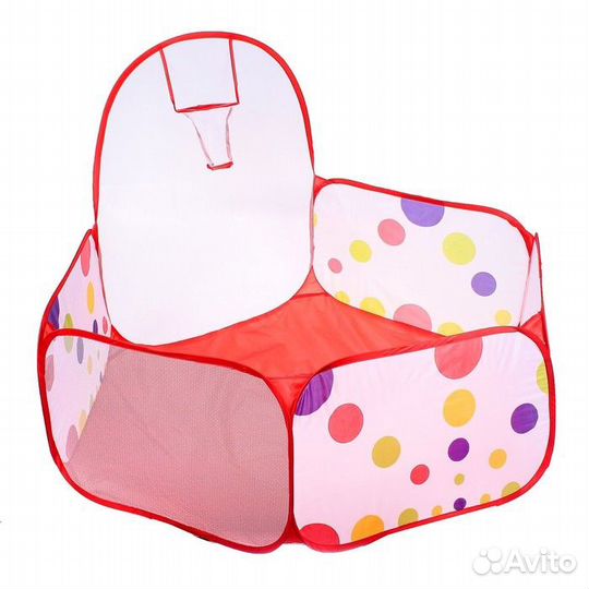 Палатка детская игровая сухой бассейн для шариков