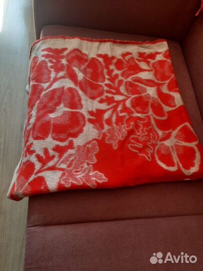 Одеяло шерстяное СССР новое