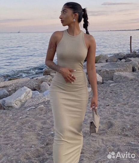 Платье лапша в пол