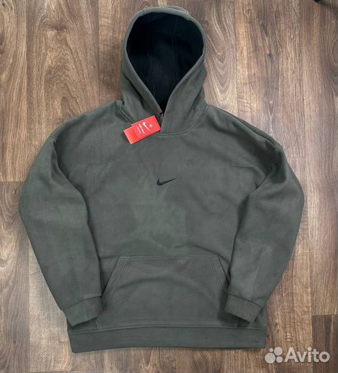 Толстовка худи nike на флисе