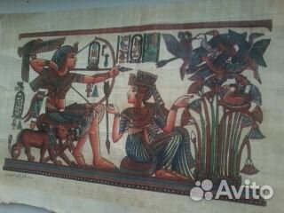 Картины на папирусе