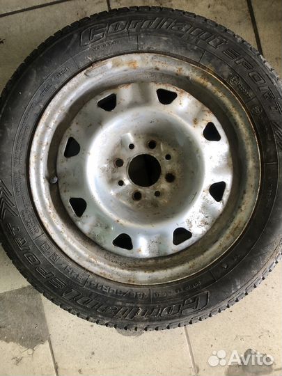 Резина на дисках r14 Cordiant sport 185\60 летняя