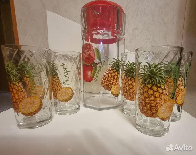 Стаканы набор 6 штук