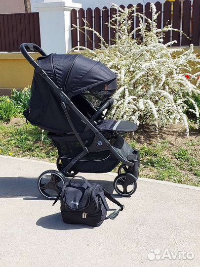 Коляска Baballo 2023 чёрный (На Стиле)