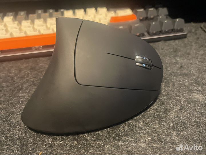 Вертикальная мышка, беспроводная